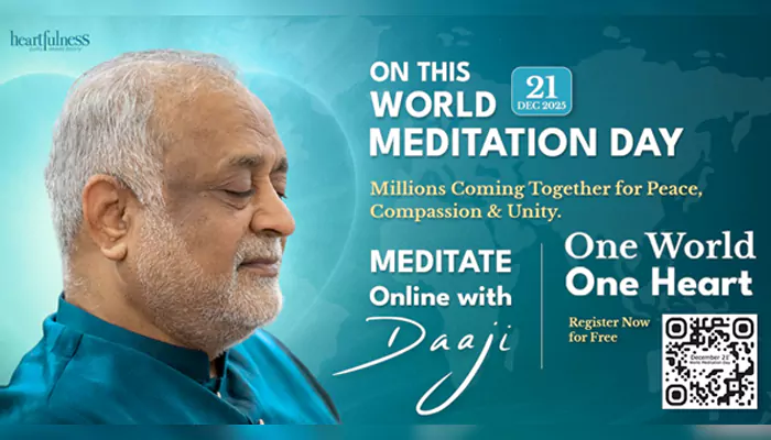 World Meditation Day 2025: Unlock the Trinity of Intention, Attention & Attitude With Heartfulness and Rev. Daaji